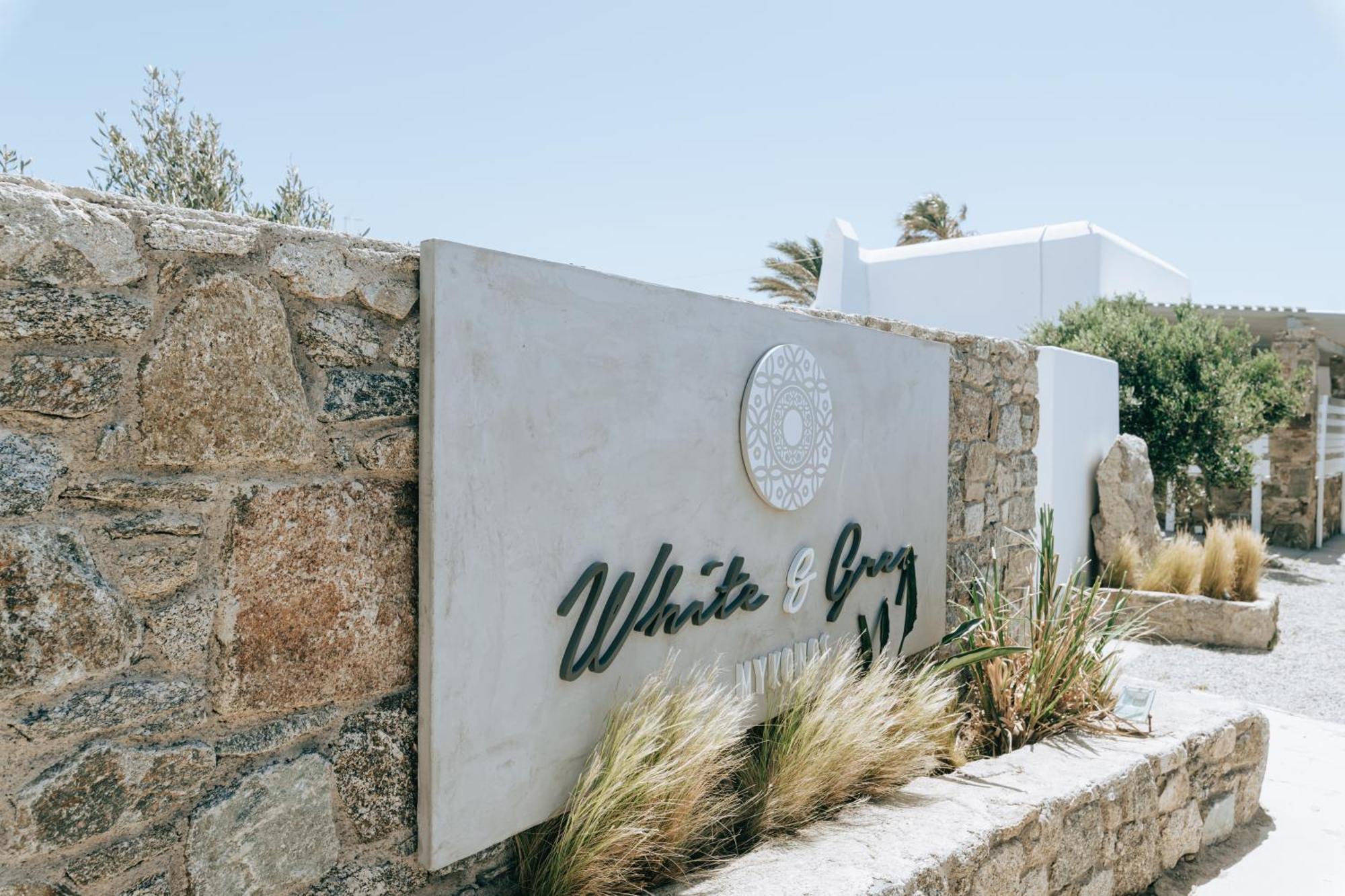White And Grey 2 Apartment Mykonos Town Екстериор снимка