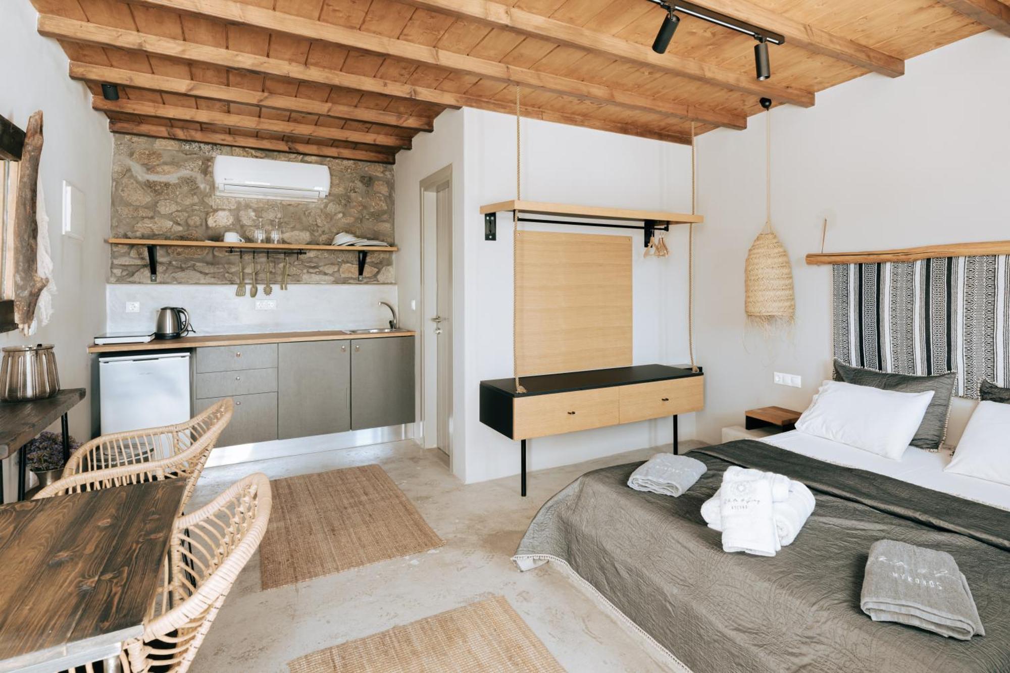 White And Grey 2 Apartment Mykonos Town Екстериор снимка
