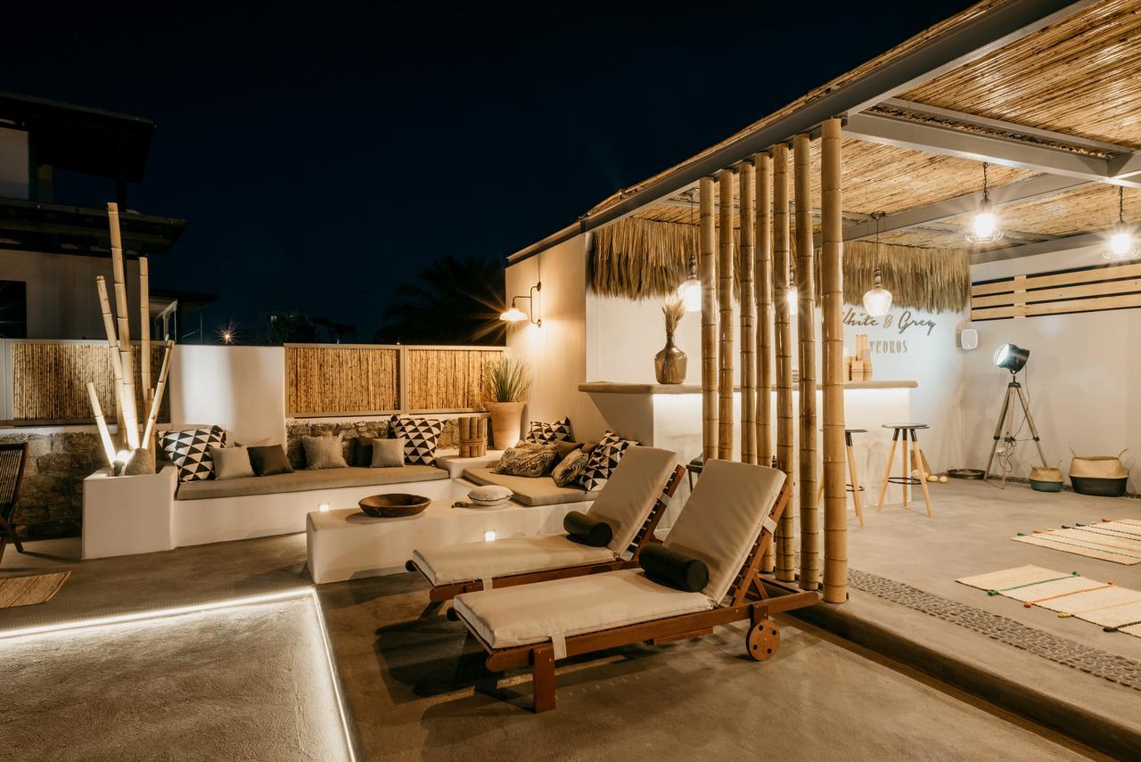 White And Grey 2 Apartment Mykonos Town Екстериор снимка
